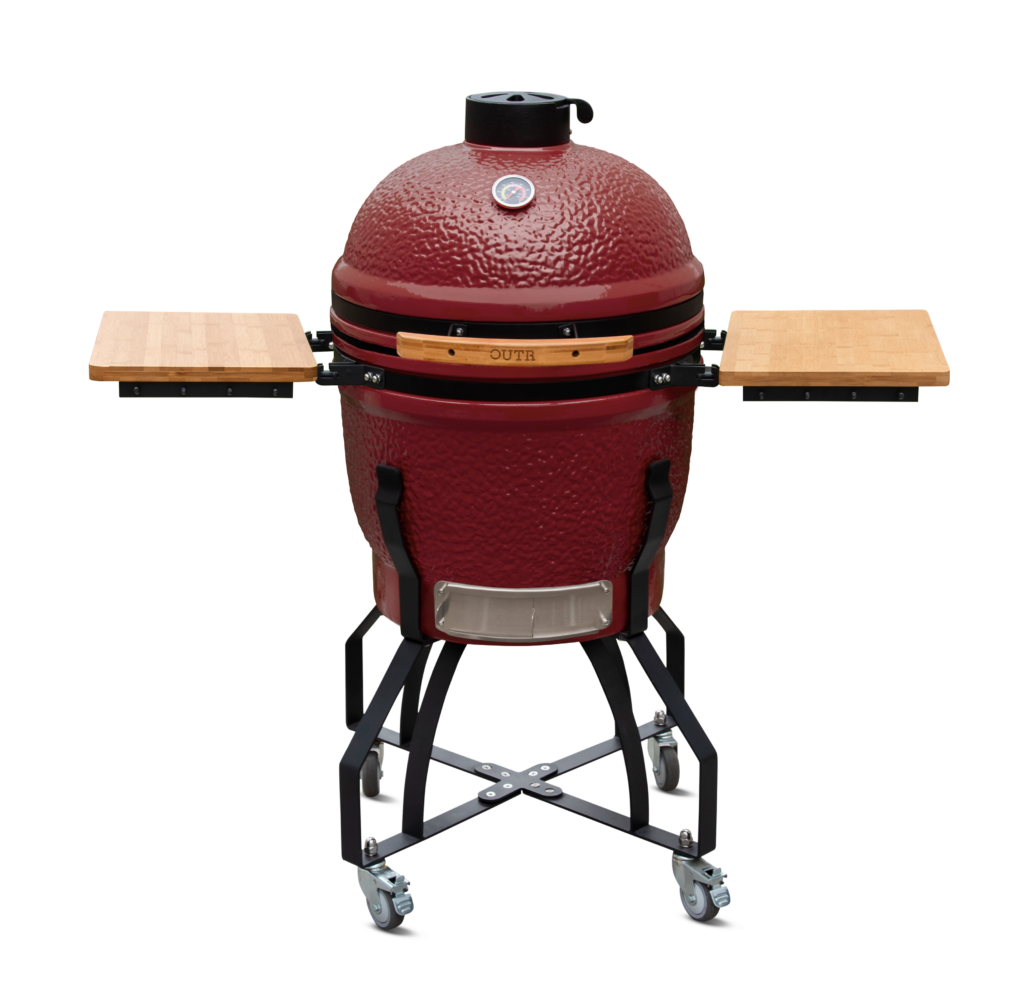 Kamado grill large 55 wijnrood 4Mfire